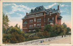 St. Joseph's Convent, Sisters Home Postcard