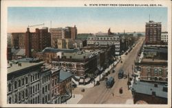 State Street from Commerce Building Postcard