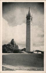 Campanile, University of California Postcard