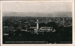 Looking Through the Golden Gate from University of California Postcard