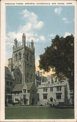 Wrexham Tower, Memorial Quadrangle Postcard