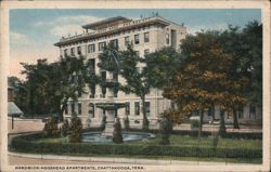 Hardwick-Hogshead Apartments, Chattanooga Postcard