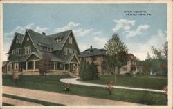 Open Hearth, Lewistown, PA Postcard