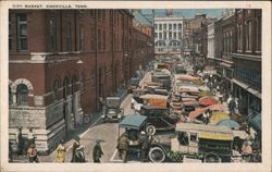 City Market, Knoxville Postcard