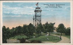 General Bragg's Headquarters, Missionary Ridge Postcard