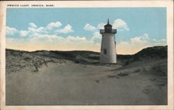 Ipswich Light Postcard