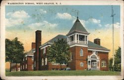 Washington School Postcard