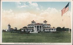 Shadow Lawn. The New Summer White House Postcard