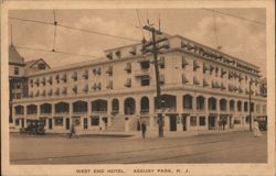 West End Hotel Postcard