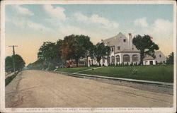 Morris Ave., Looking West from Second Ave. Postcard