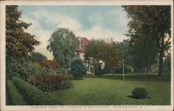 Summer Home of Charles Wimpfheimer, Long Branch, N. J. Postcard