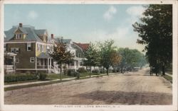 Pavillion Ave., Long Branch, N. J. Postcard