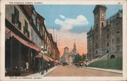 Rue de la Fabrique, Quebec Postcard