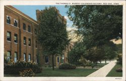 The Thomas D. Murphy Calendar Factory Postcard