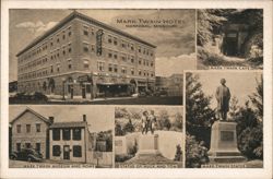 Mark Twain Hotel, Hannibal, Missouri Postcard