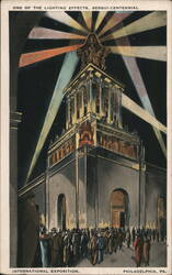 Lighting Effects, Sesqui-Centennial International Exposition Postcard