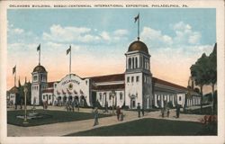 Oklahoma Building, Sesqui-Centennial International Exposition Postcard