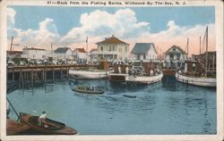 Back from the Fishing Banks Postcard