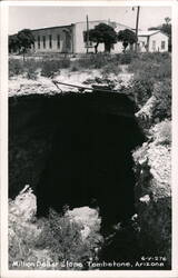 Million Dollar Stope, Tombstone, Arizona Postcard