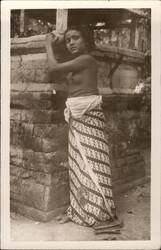 Balinese Woman Postcard