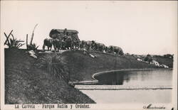 La Carreta, Parque Batlle y Ordoñez Postcard