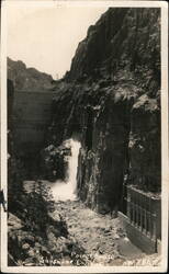 Power House, Shoshone Dam Postcard