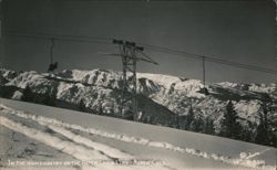 In the High Country on the Aspen Chair Lift Postcard