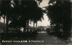 Parque Morazan Amapala Postcard