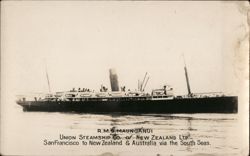 R.M.S. Maunganui Postcard