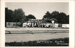 Bert's Gift Shop on Hiway 66 Central Ozarks District Postcard