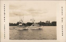 Tradewinds Trollers, Depoe Bay Oregon Postcard