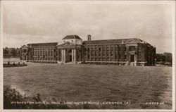 Wyggeston Girls School, Lancaster Road Postcard