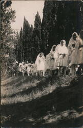 Procession Postcard