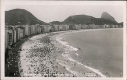 Copacabana, Rio de Janeiro, Brazil Postcard