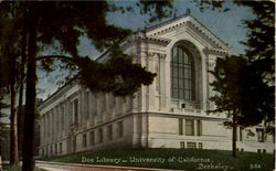 Doe Library, University Of California Postcard