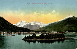 General View Of Sitka Postcard