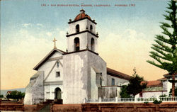 San Buenaventura Mission California Postcard Postcard