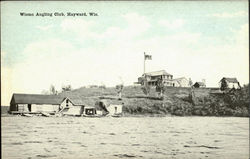 Wismo Angling Club Hayward, WI Postcard Postcard