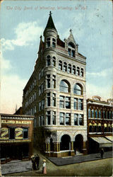 The City Bank Of Wheeling West Virginia Postcard Postcard