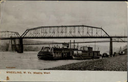 Wheeling Wharf Postcard