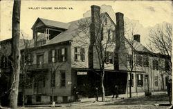 Valley House Marion, VA Postcard Postcard