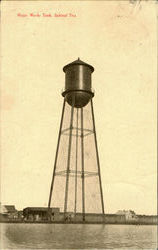 Water Works Tank Postcard