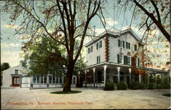 Belmont Mansion, Fairmount Park Philadelphia, PA Postcard Postcard