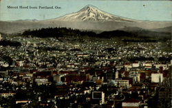 Mount Hood Portland, OR Postcard Postcard