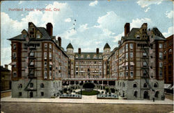 Portland Hotel Oregon Postcard Postcard