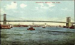 Brooklyn Bridge Postcard