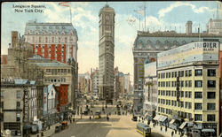 Longacre Square New York City, NY Postcard Postcard