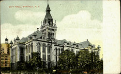 City Hall Buffalo, NY Postcard Postcard