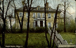 Schuyler Mansion Postcard