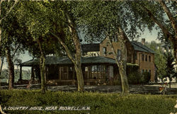 A Country Home Postcard